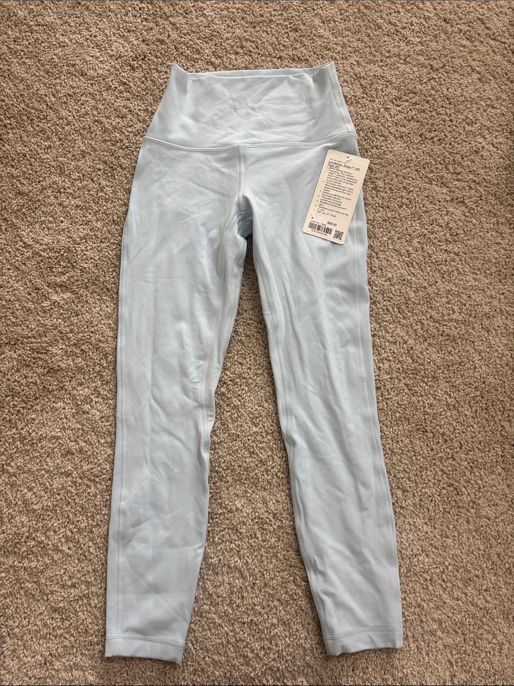 lululemon athletica Pale Blue High-Rise Leggings